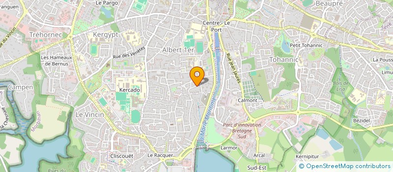 localisation de l'entreprise SCI TANIS à VANNES