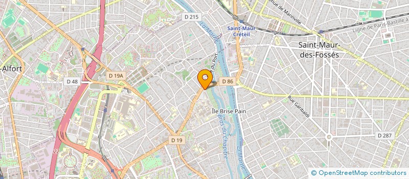 localisation de l'entreprise SCI TANIS à CRETEIL