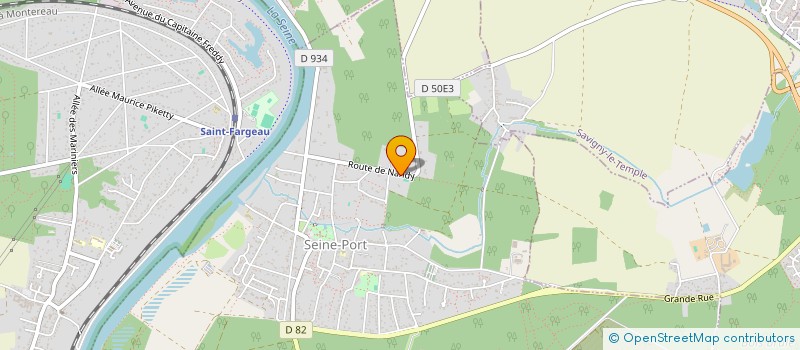 localisation de l'entreprise SCI TANIT DUE VILLE  SEINE-PORT