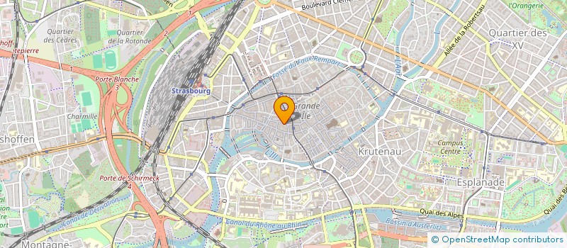 localisation de l'entreprise SCI TANKSTELL à STRASBOURG