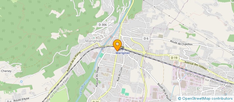 localisation de l'entreprise SCI TANLI  MARIGNIER