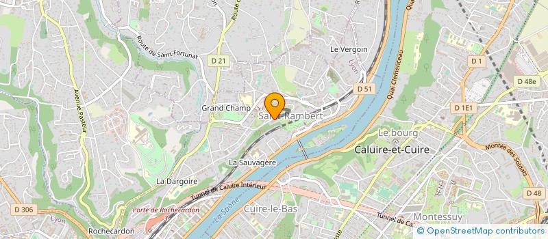 localisation de l'entreprise SCI TANLOCAR  LYON