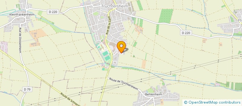 localisation de l'entreprise SCI TANNEURS  TRUCHTERSHEIM