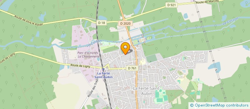 localisation de l'entreprise SCI TANOOE à OLIVET
