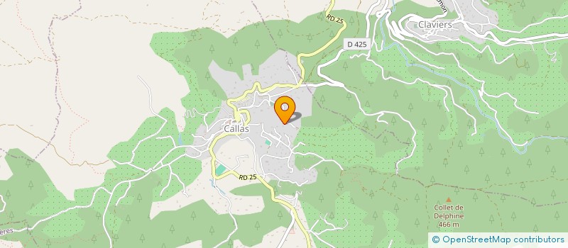 localisation de l'entreprise SCI TANS AXE  CALLAS
