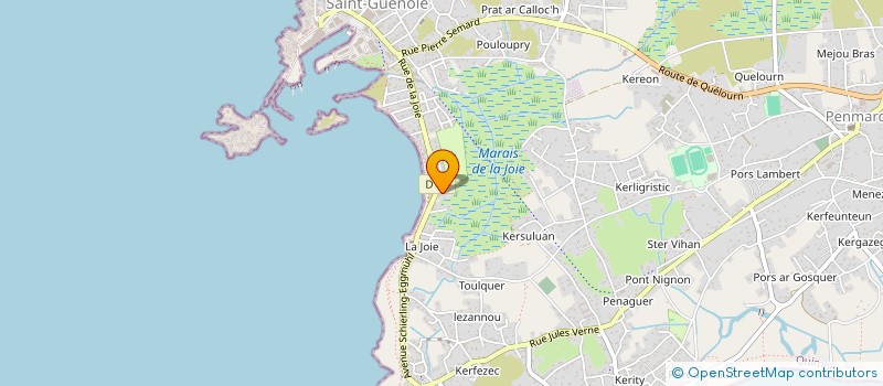 localisation de l'entreprise SCI TANTE MARIE  PENMARCH