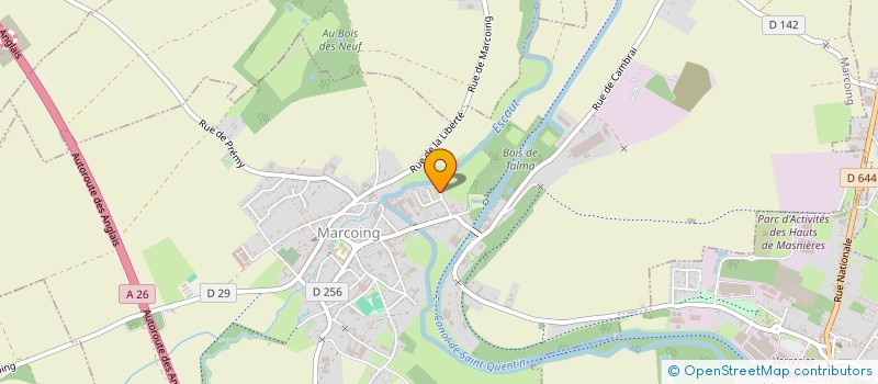 localisation de l'entreprise SCI TANTHIB  NOYELLES-SUR-ESCAUT