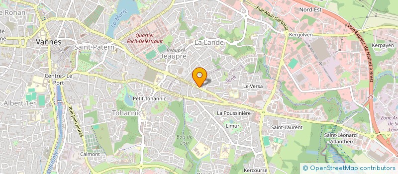 localisation de l'entreprise SCI TANTIEME  SENE