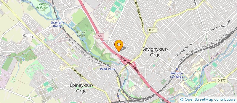 localisation de l'entreprise SCI TANTINE à SAVIGNY-SUR-ORGE