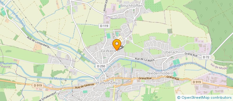 localisation de l'entreprise SCI TANTU SISTERS  VAL-DE-MODER