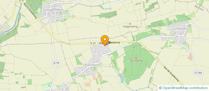 localisation de l'entreprise SCI TANVER  KIENHEIM