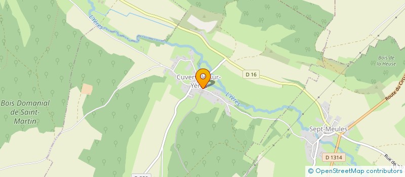 localisation de l'entreprise SCI TAO  CUVERVILLE-SUR-YERES