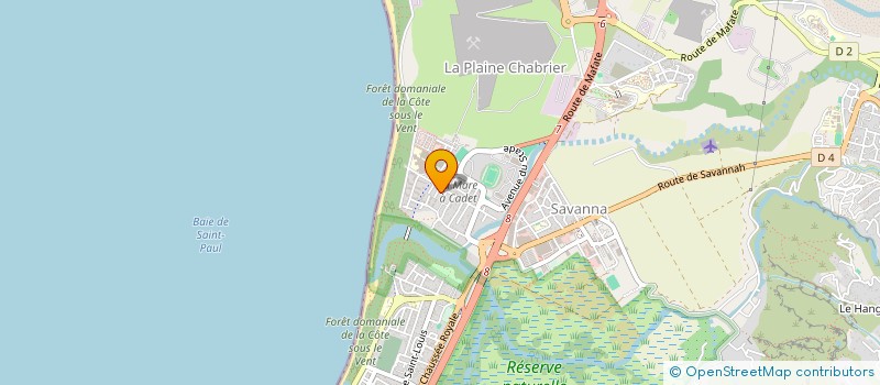 localisation de l'entreprise SCI TAO  SAINT-PAUL