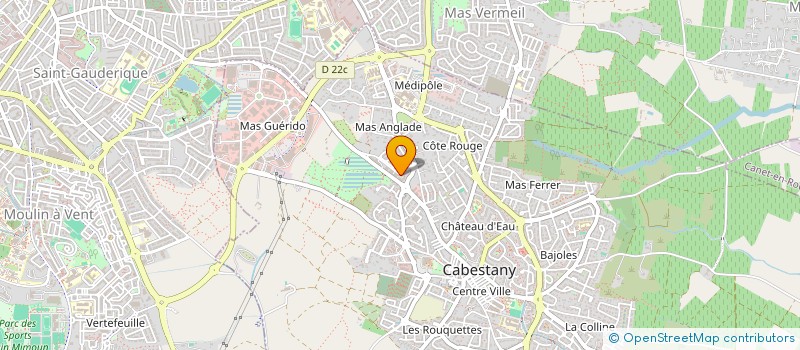 localisation de l'entreprise SCI TAO  CABESTANY