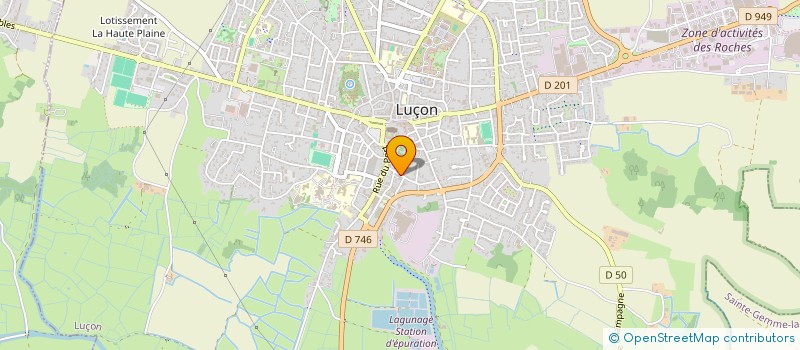 localisation de l'entreprise SCI TAO à LUCON