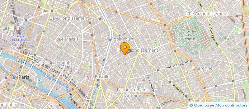 localisation de l'entreprise SCI TAO-NGHIEM à PARIS