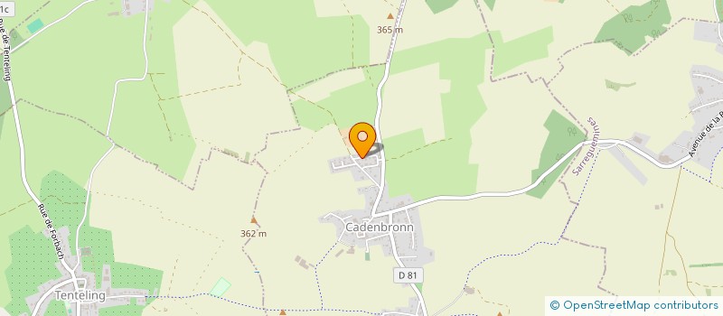 localisation de l'entreprise SCI TAOL  NOUSSEVILLER-SAINT-NABOR