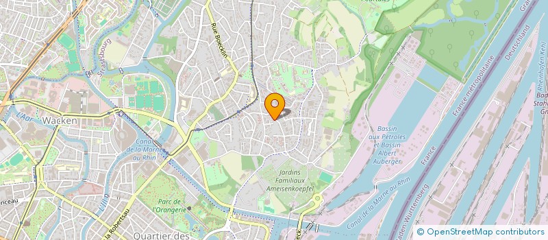 localisation de l'entreprise SCI TAOTE  STRASBOURG