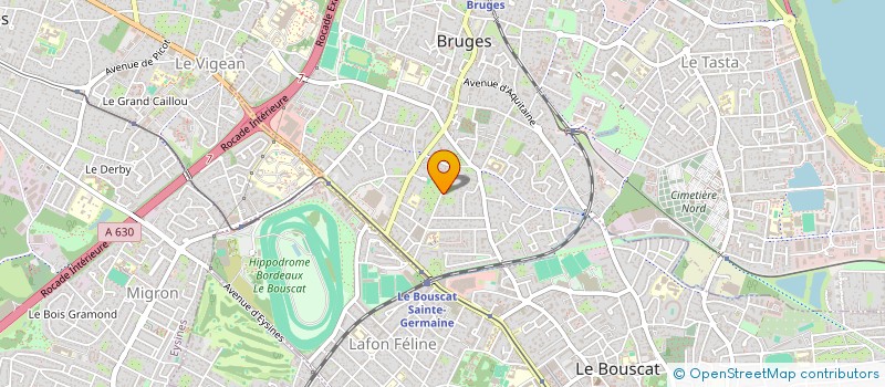 localisation de l'entreprise SCI TAPALO  BRUGES