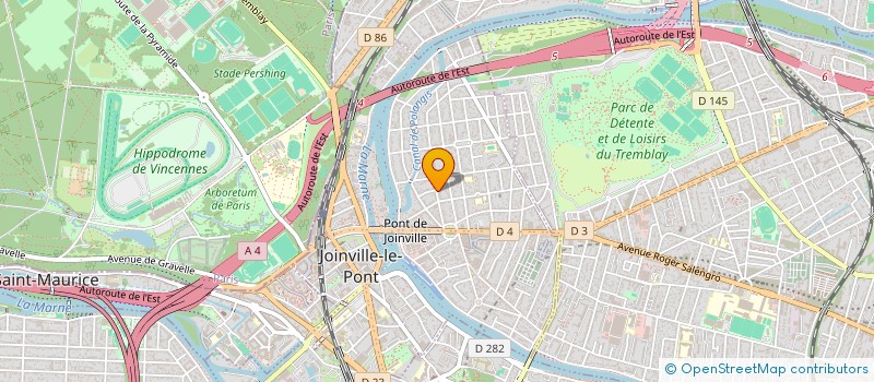 localisation de l'entreprise SCI TAPIS VERT à JOINVILLE-LE-PONT