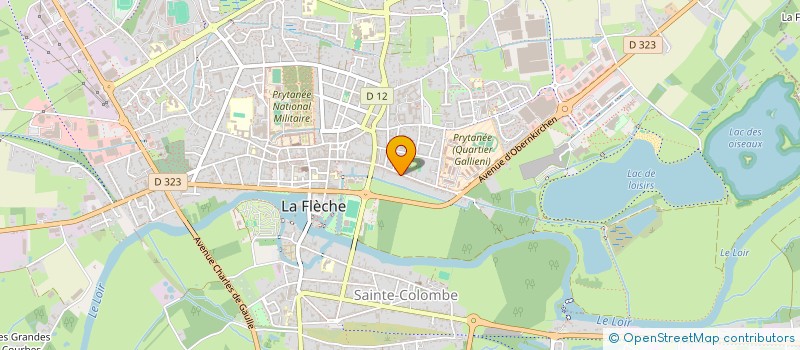 localisation de l'entreprise SCI TAPM IMMO  LA FLECHE