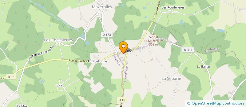 localisation de l'entreprise SCI TAPONNAT à ROUZEDE