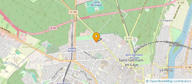 localisation de l'entreprise SCI TAQDEAM'S  SAINT-GERMAIN-EN-LAYE