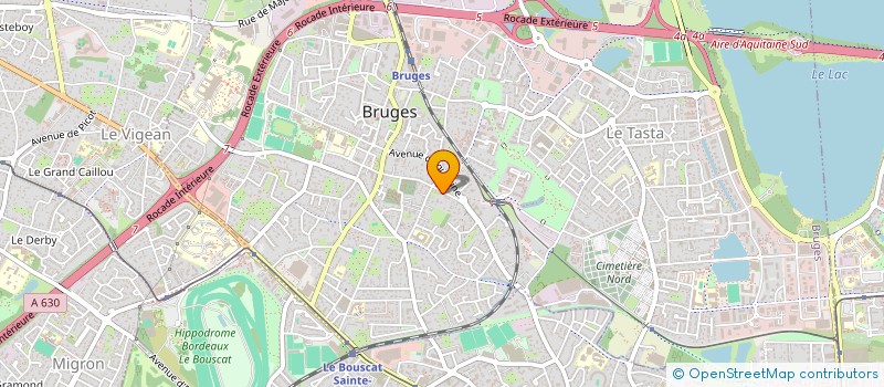 localisation de l'entreprise SCI TARA 24  BRUGES