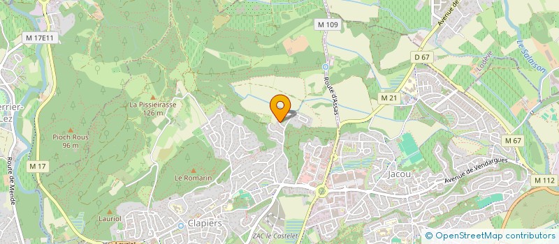 localisation de l'entreprise SCI TARA  TEYRAN