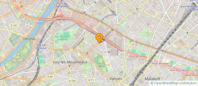 localisation de l'entreprise SCI TARA à ISSY-LES-MOULINEAUX