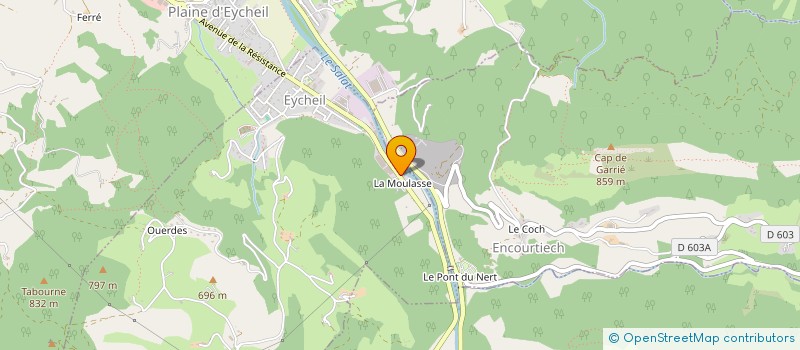 localisation de l'entreprise SCI TARA à EYCHEIL
