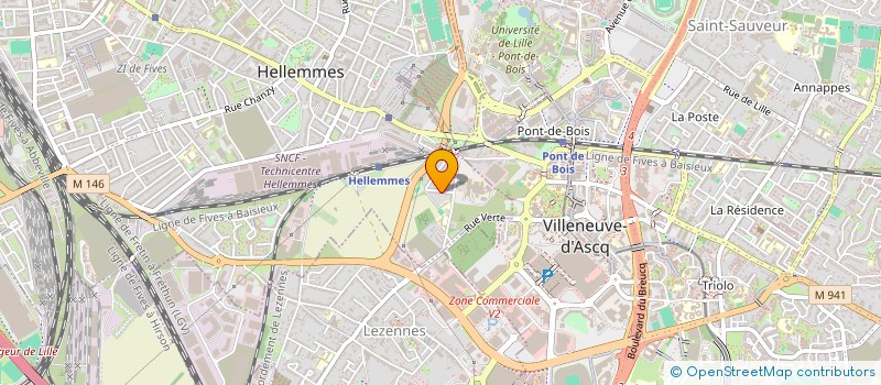 localisation de l'entreprise SCI TARA à LILLE
