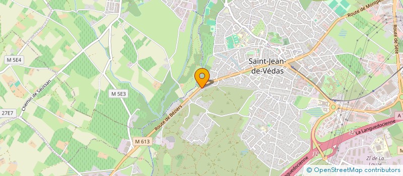 localisation de l'entreprise SCI TARA  SAINT-JEAN-DE-VEDAS