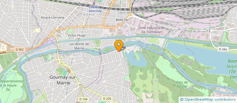 localisation de l'entreprise SCI TARA  CHAMPS-SUR-MARNE