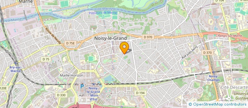 localisation de l'entreprise SCI TARAH à NOISY-LE-GRAND
