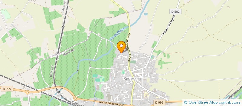 localisation de l'entreprise SCI TARALLO  REDESSAN