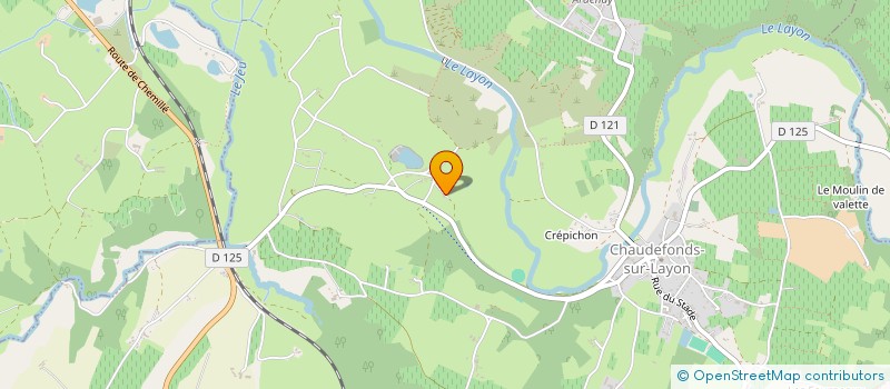 localisation de l'entreprise SCI TARARE  CHAUDEFONDS-SUR-LAYON