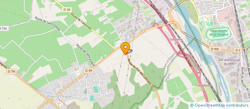 localisation de l'entreprise SCI TARASCON EXPANSION à PLAN D'ORGON