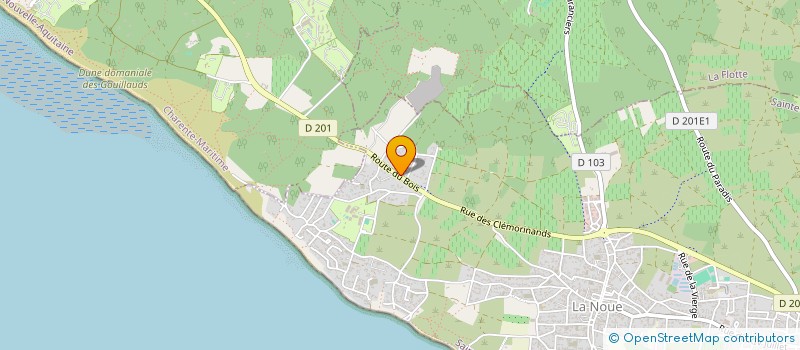 localisation de l'entreprise SCI TARAXACUM  SAINTE-MARIE-DE-RE