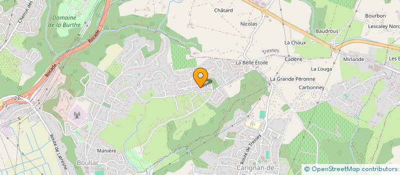 localisation de l'entreprise SCI TARAYRE  BOULIAC