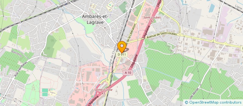 localisation de l'entreprise SCI TARBE & CO  AMBARES-ET-LAGRAVE