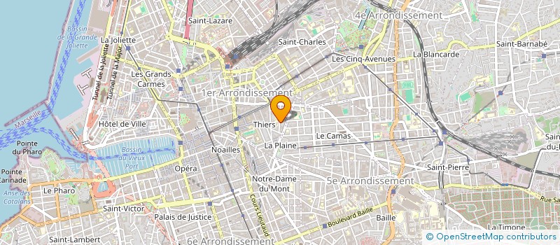 localisation de l'entreprise SCI TARBI à MARSEILLE