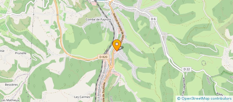 localisation de l'entreprise SCI TARDY  CAHORS