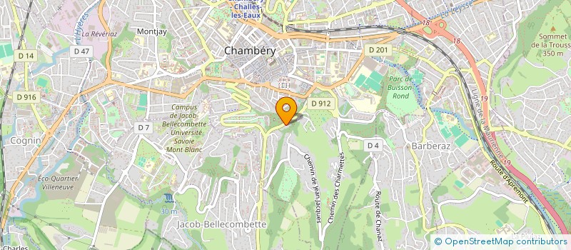 localisation de l'entreprise SCI TAREAN  LA MOTTE-SERVOLEX