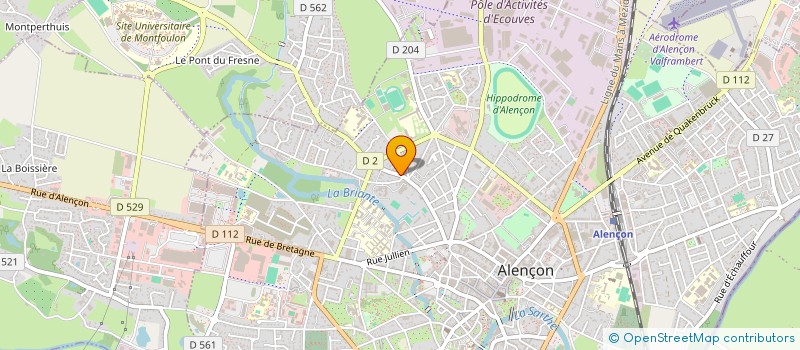 localisation de l'entreprise SCI TAREL à ALENCON