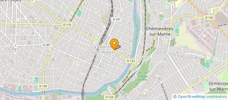 localisation de l'entreprise SCI TARGA à SAINT-MAUR-DES-FOSSES