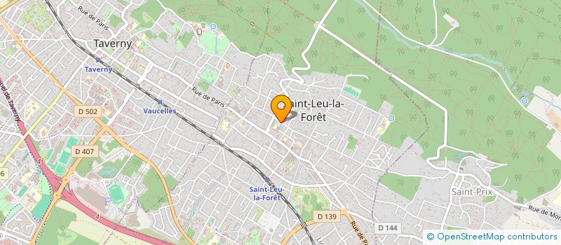 localisation de l'entreprise SCI TARGA  SAINT-LEU-LA-FORET