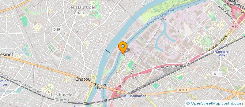 localisation de l'entreprise SCI TARGA à RUEIL-MALMAISON
