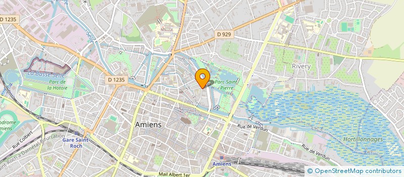 localisation de l'entreprise SCI TARGA à AMIENS