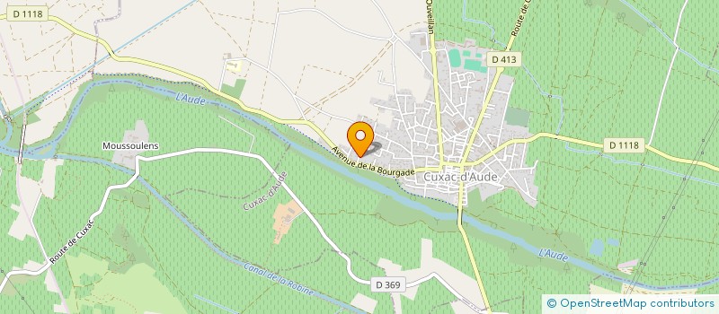 localisation de l'entreprise SCI TARI  CUXAC-D'AUDE